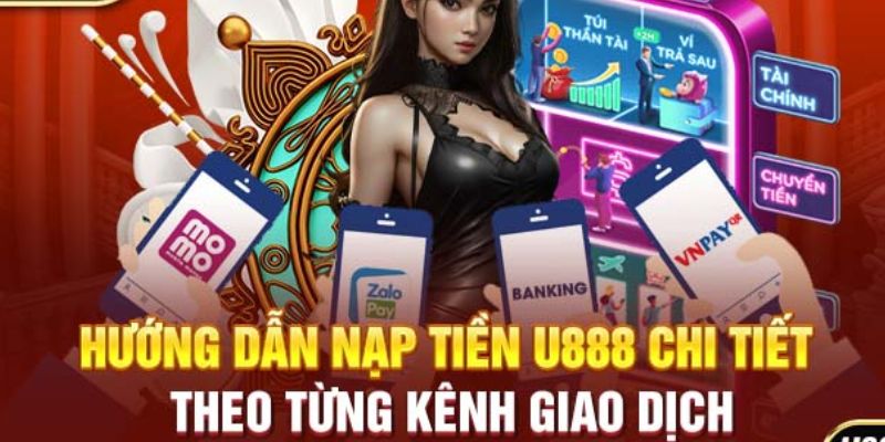 Hướng dẫn các bước giúp bạn thực hiện nạp tiền U888